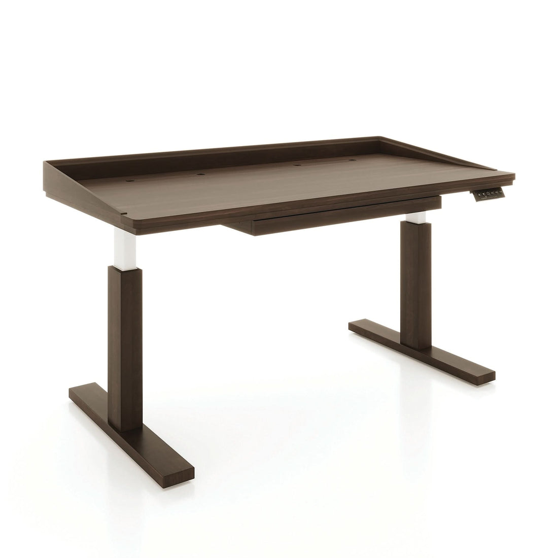 Copeland Odin Sit Stand Desk with White Base