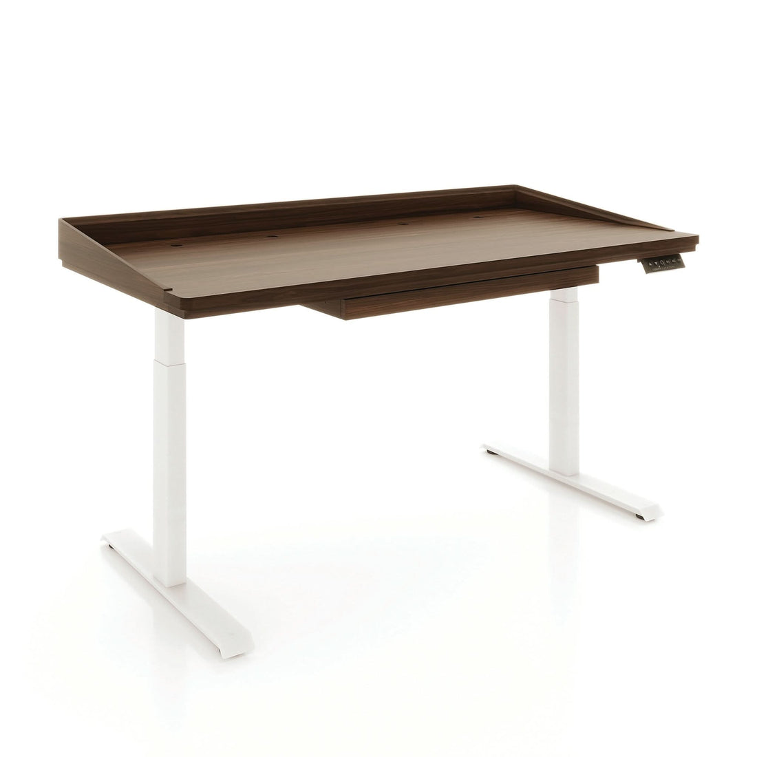 Copeland Odin Sit Stand Desk with White Base