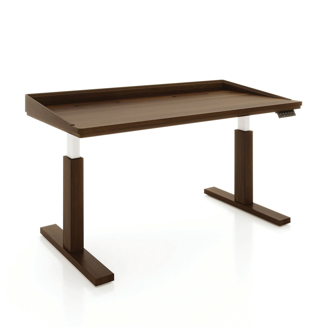 Copeland Odin Sit Stand Desk with White Base