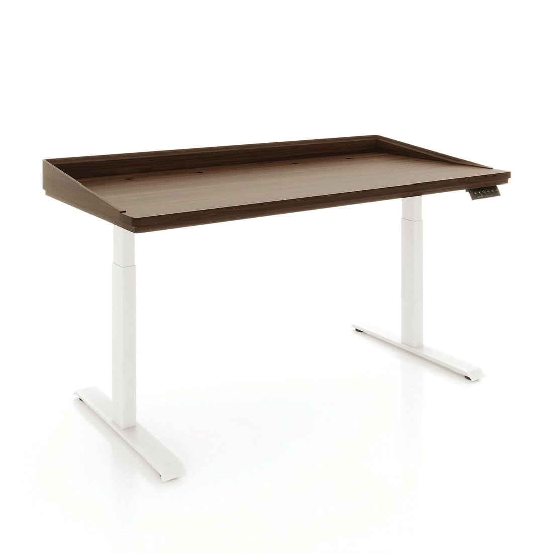 Copeland Odin Sit Stand Desk with White Base