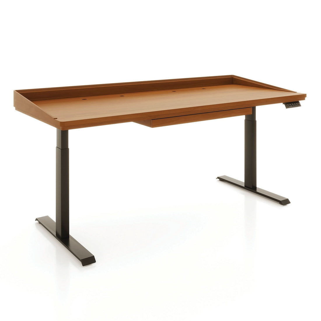 Copeland Odin Sit Stand Desk with Black Base
