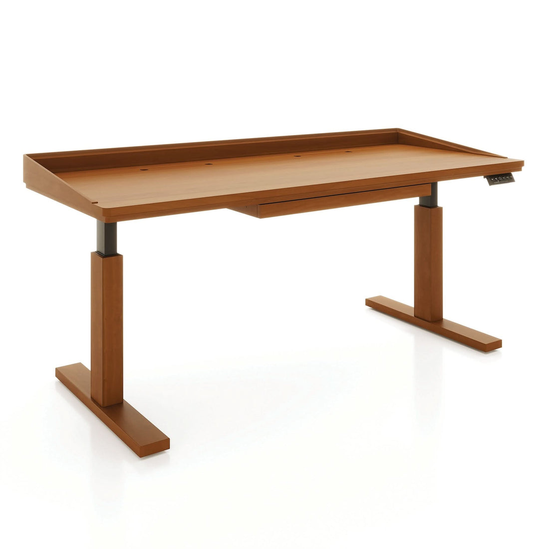 Copeland Odin Sit Stand Desk with Black Base