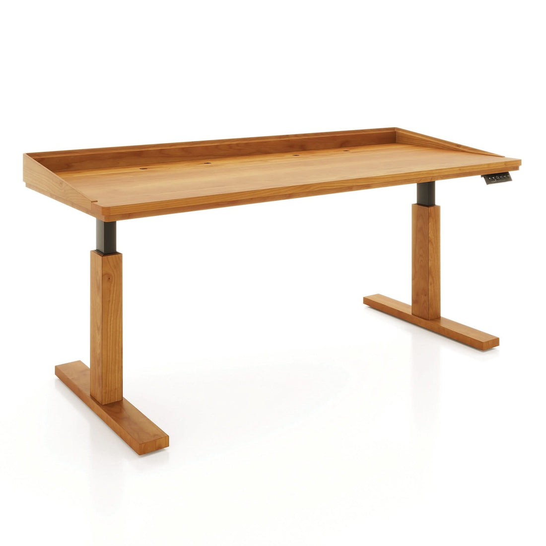 Copeland Odin Sit Stand Desk with Black Base