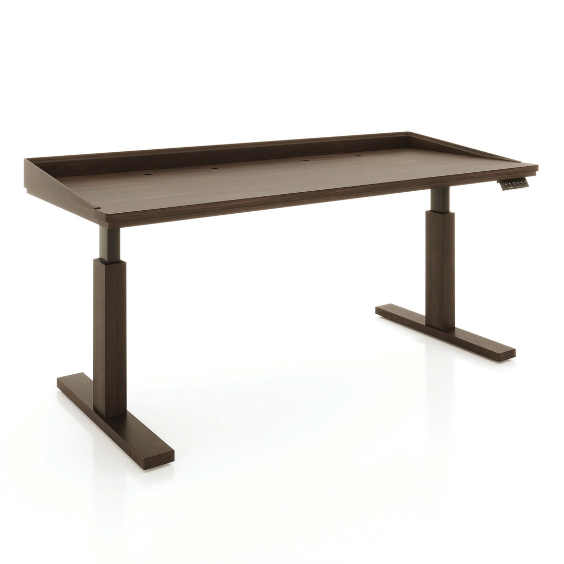 Copeland Odin Sit Stand Desk with Black Base