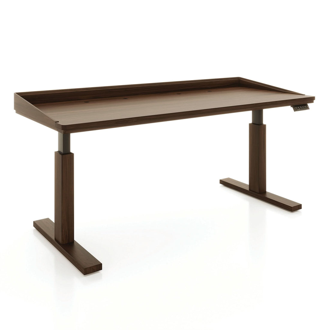 Copeland Odin Sit Stand Desk with Black Base