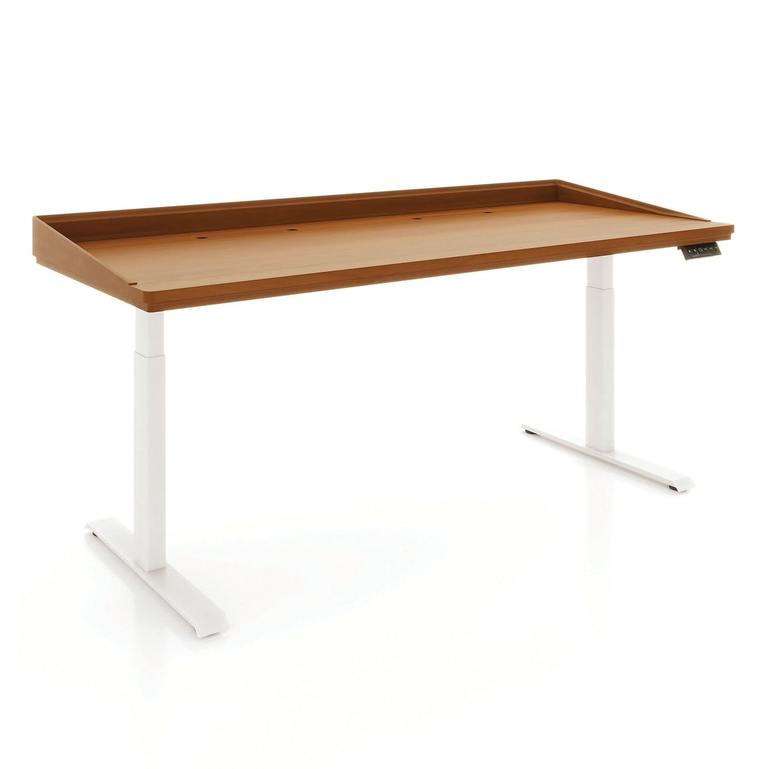 Copeland Odin Sit Stand Desk with White Base
