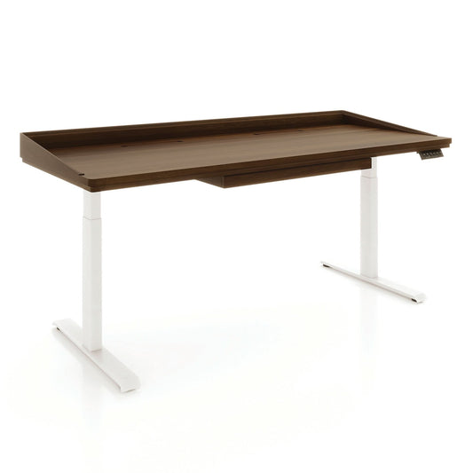Copeland Odin Sit Stand Desk with White Base