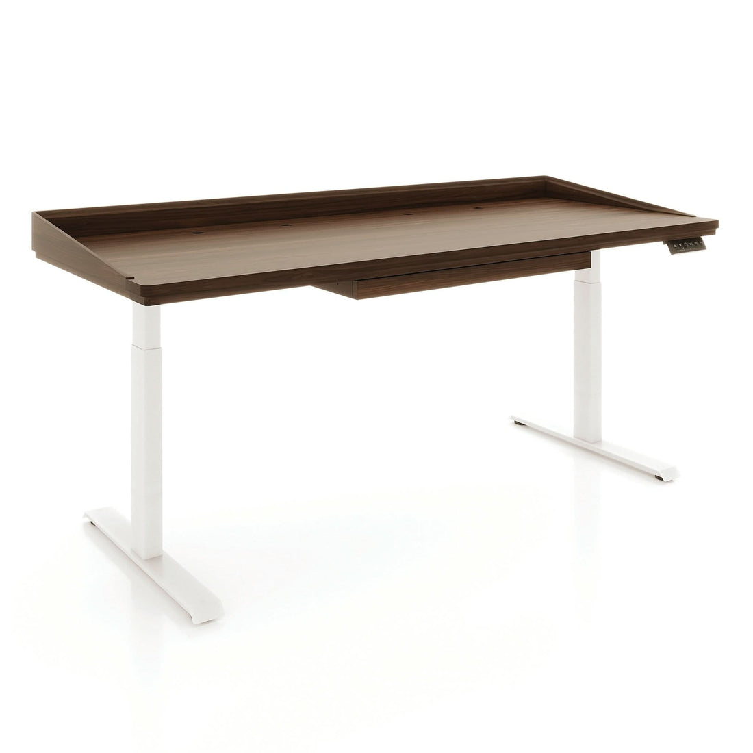 Copeland Odin Sit Stand Desk with White Base