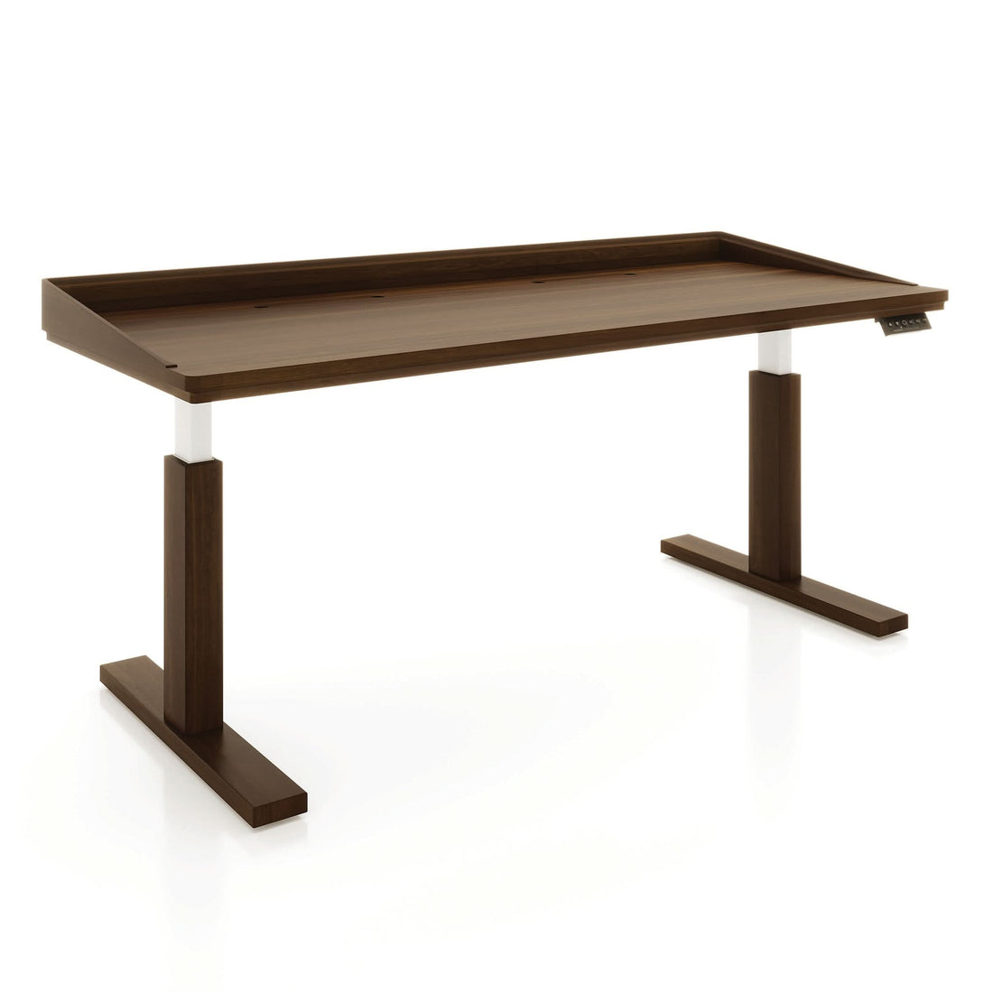 Copeland Odin Sit Stand Desk with White Base