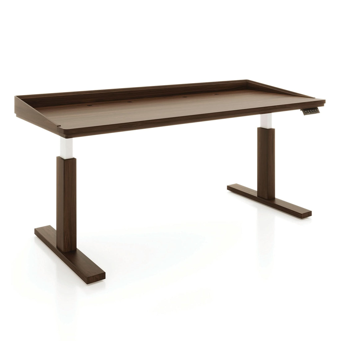 Copeland Odin Sit Stand Desk with White Base