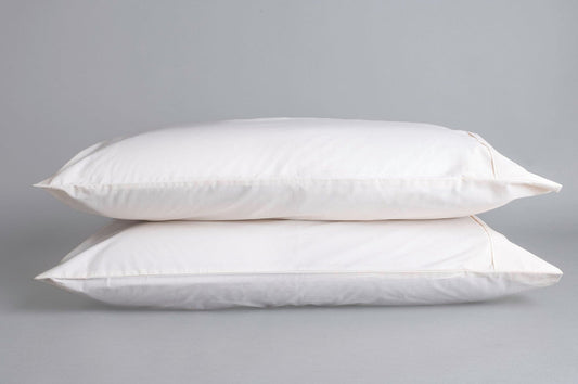 Natural Sleep Organic Cotton Percale Pillowcase Pair