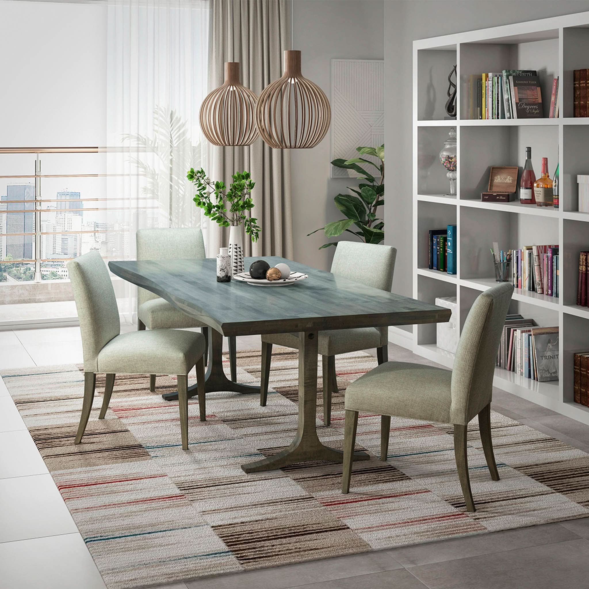 Paxton Wave Edge Dining Table