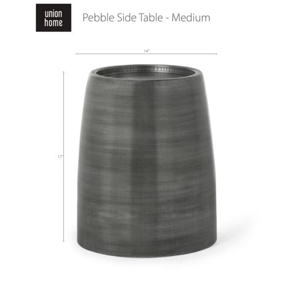 Pebble Cylinder Side Table