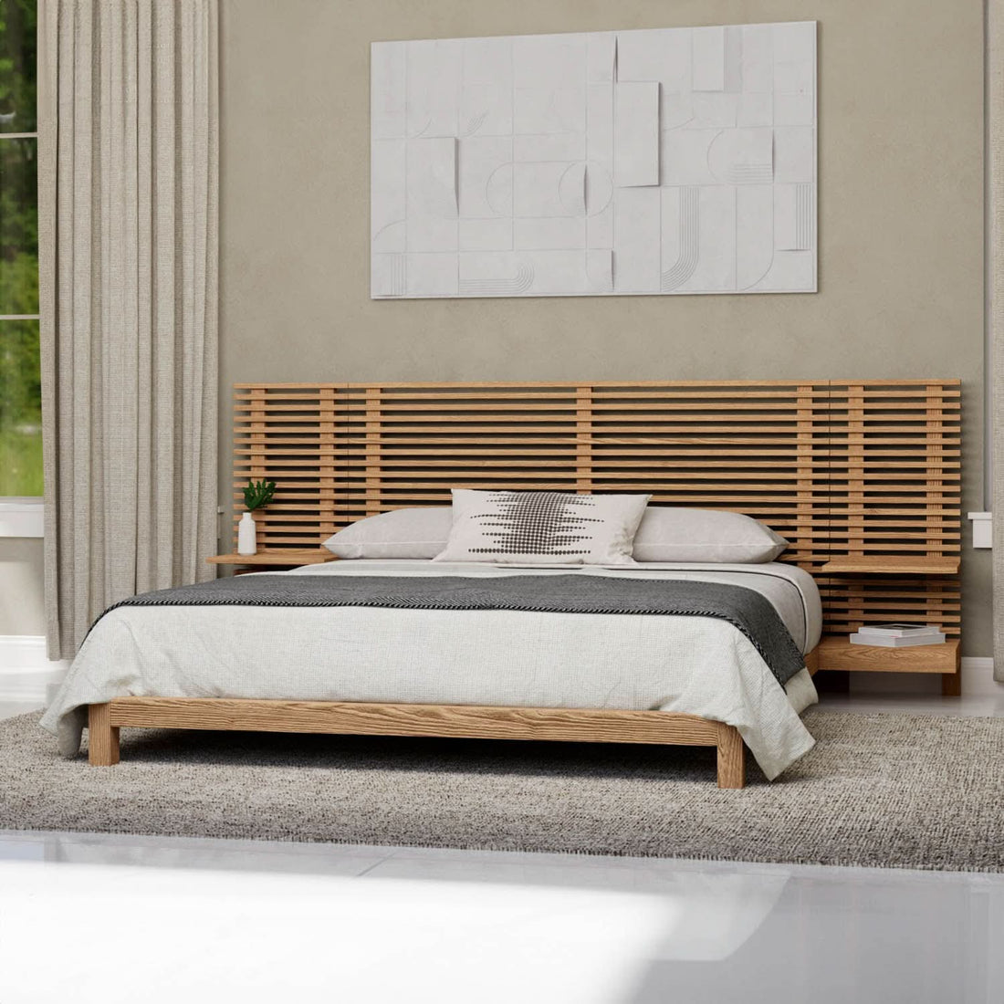 Tanner Wall Platform Bed