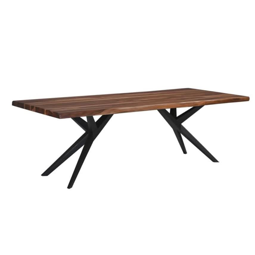 Rosewood Live Edge Long Dining Table