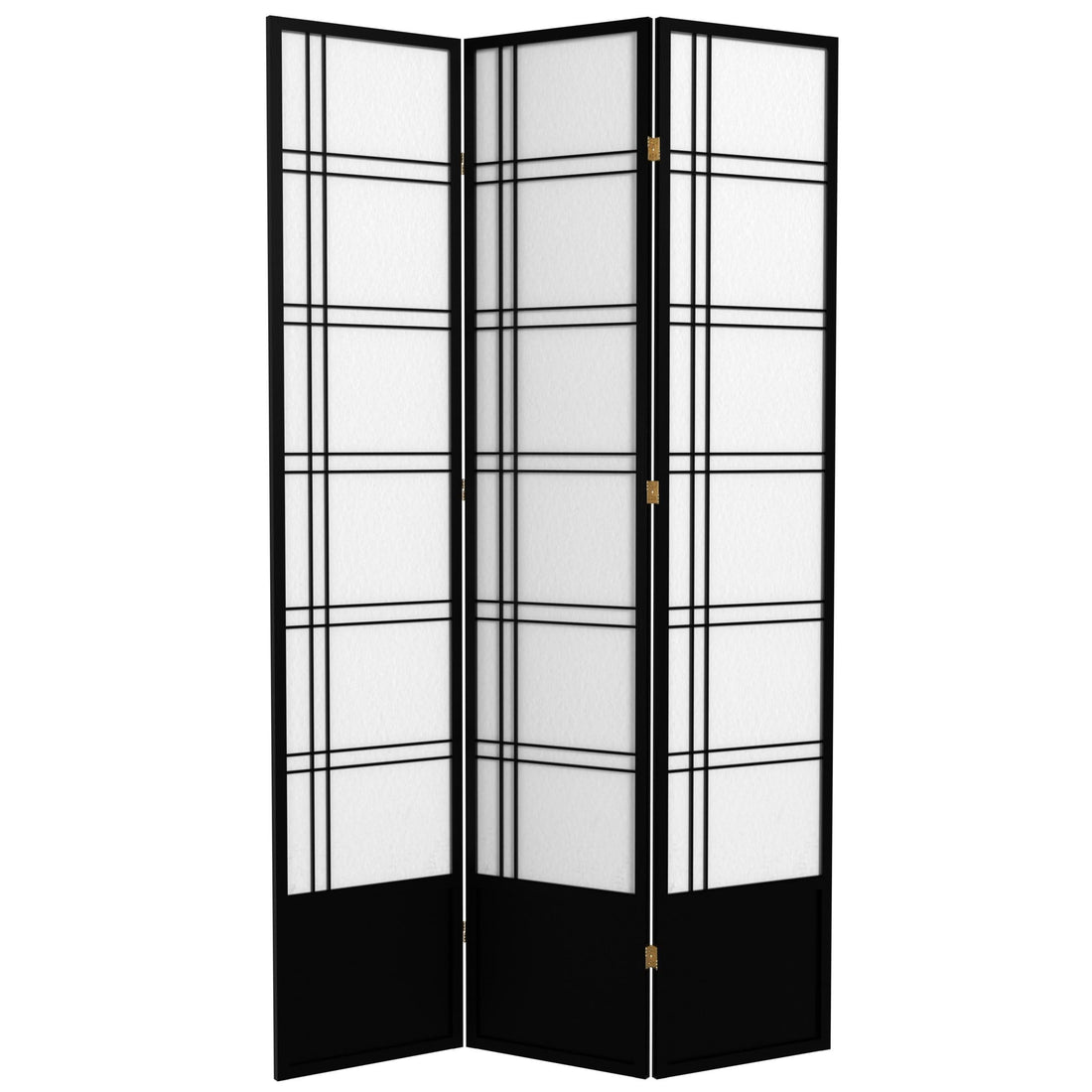 7 ft. Tall Double Cross Shoji Screen