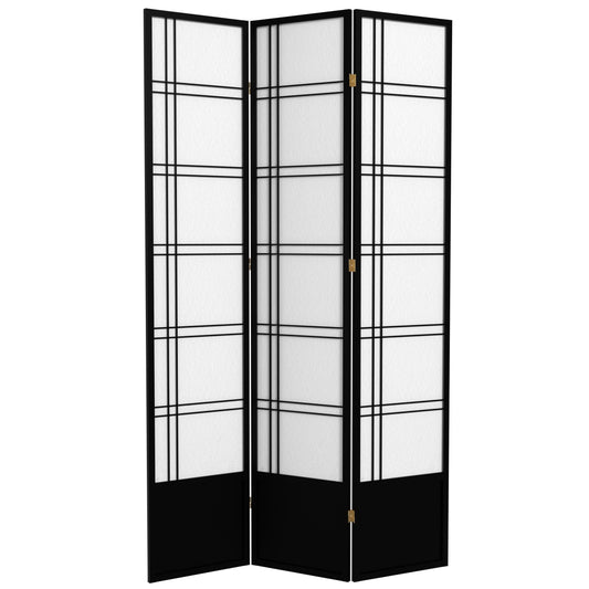 7 ft. Tall Double Cross Shoji Screen