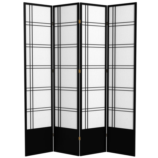  7 ft. Tall Double Cross Shoji Screen 