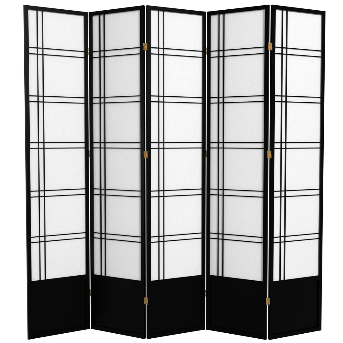 7 ft. Tall Double Cross Shoji Screen