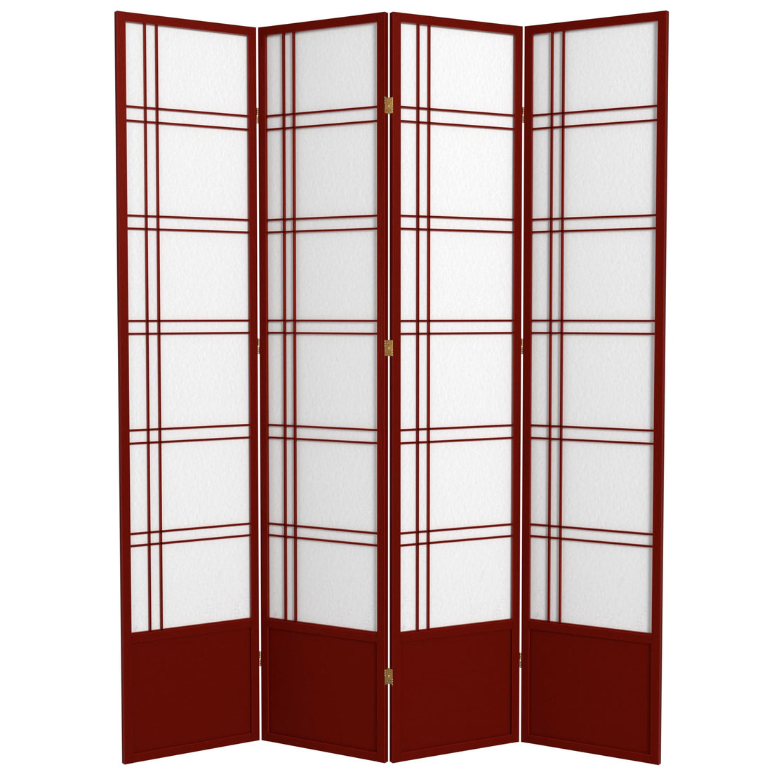7 ft. Tall Double Cross Shoji Screen