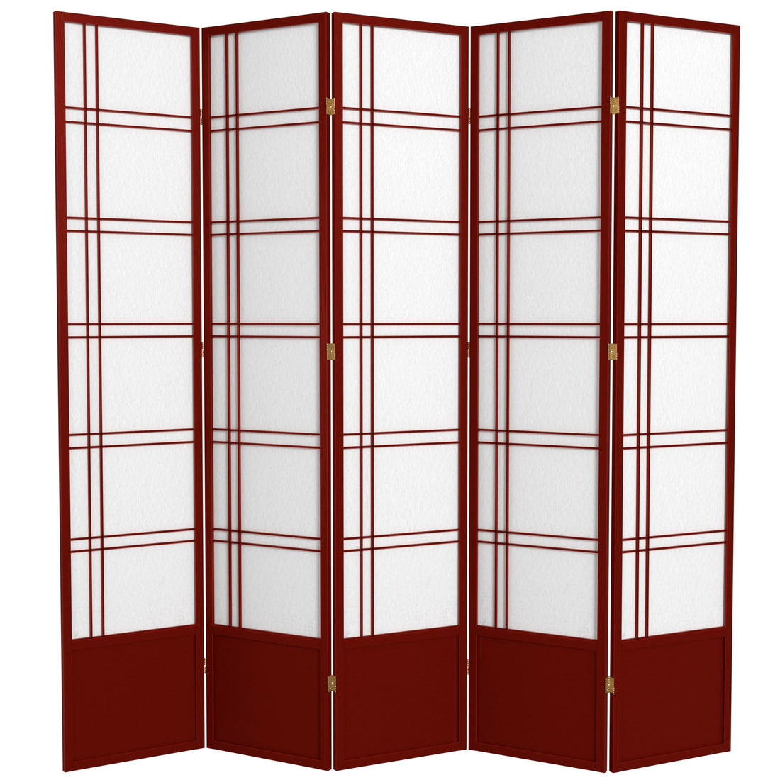 7 ft. Tall Double Cross Shoji Screen