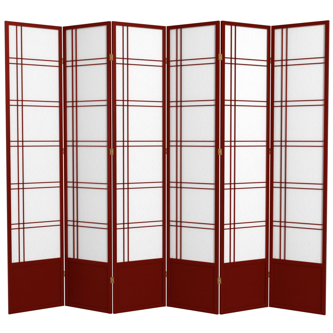 7 ft. Tall Double Cross Shoji Screen