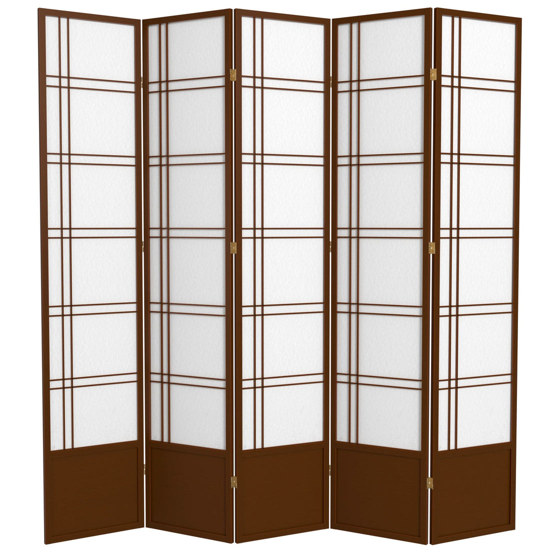 7 ft. Tall Double Cross Shoji Screen