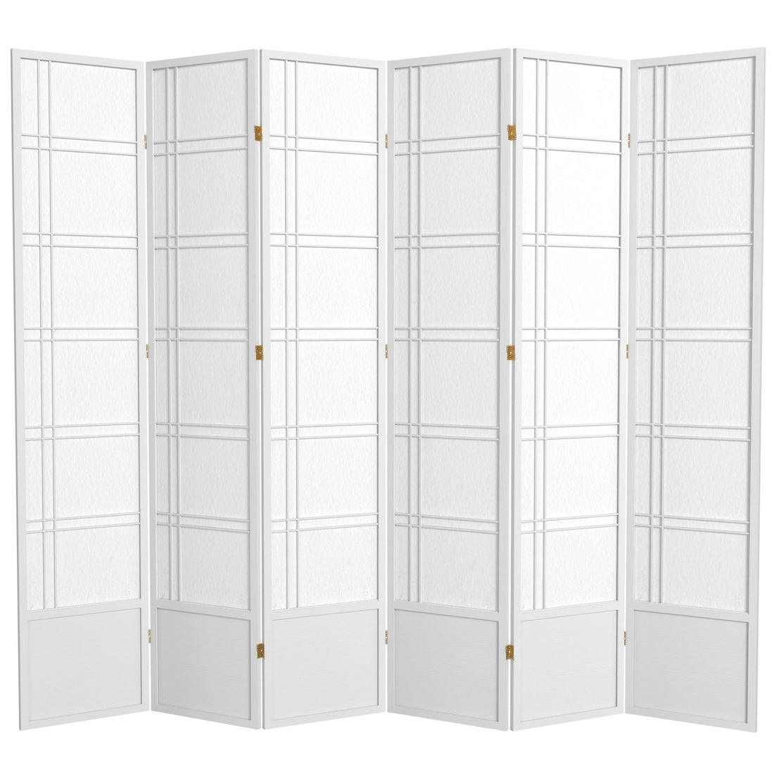 7 ft. Tall Double Cross Shoji Screen