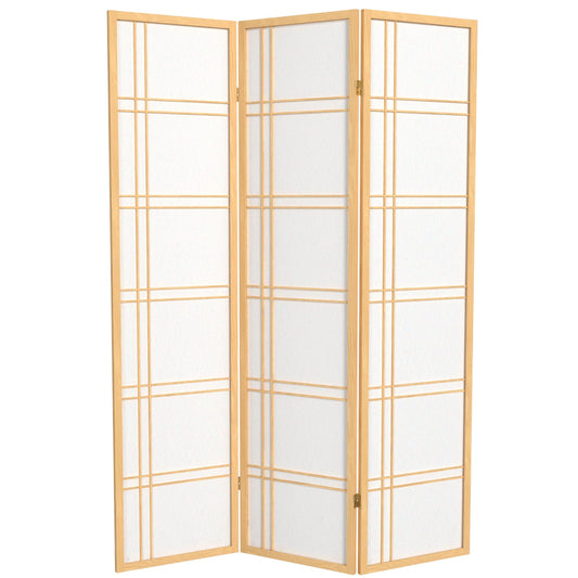 6 ft. Tall Double Cross Shoji Screen