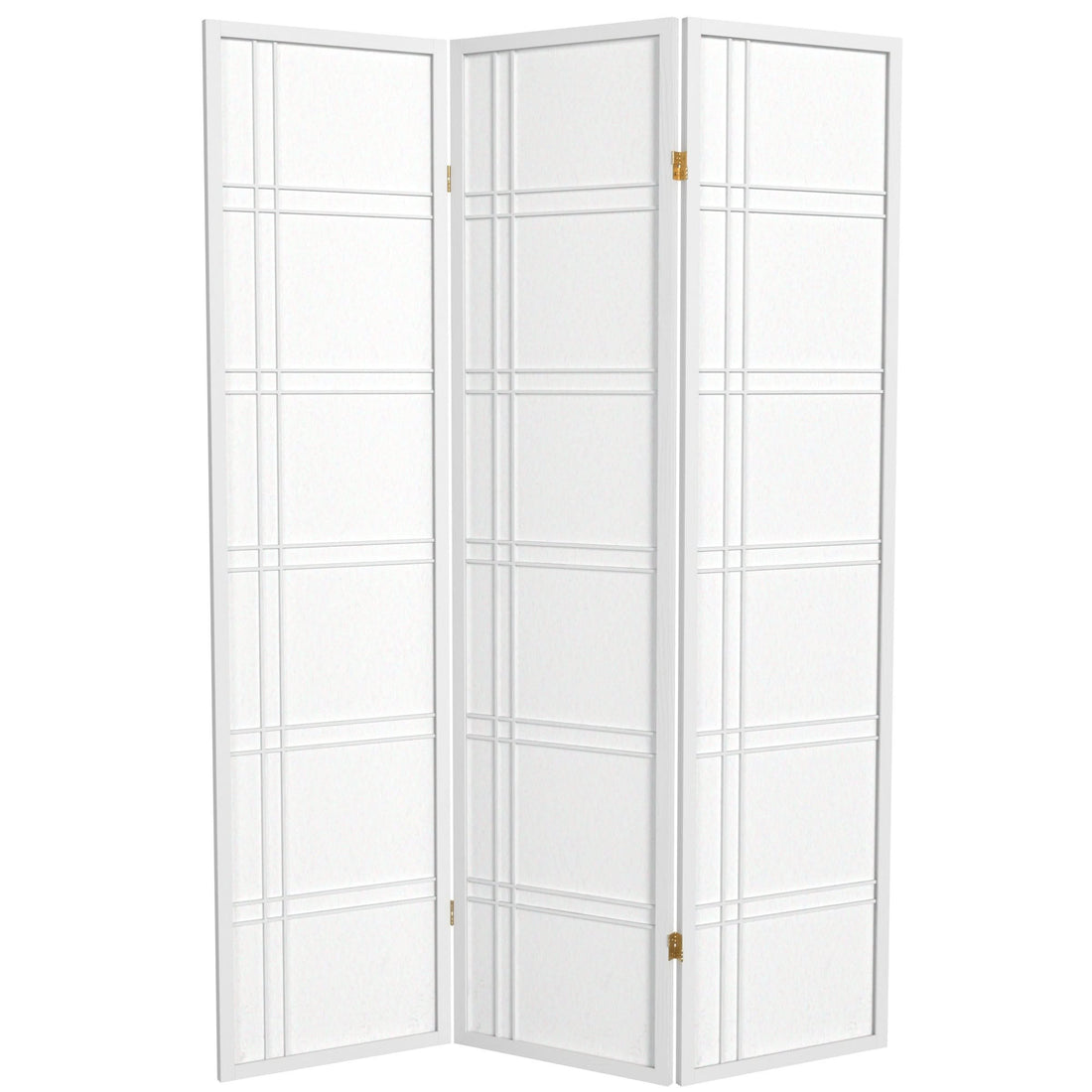 6 ft. Tall Double Cross Shoji Screen