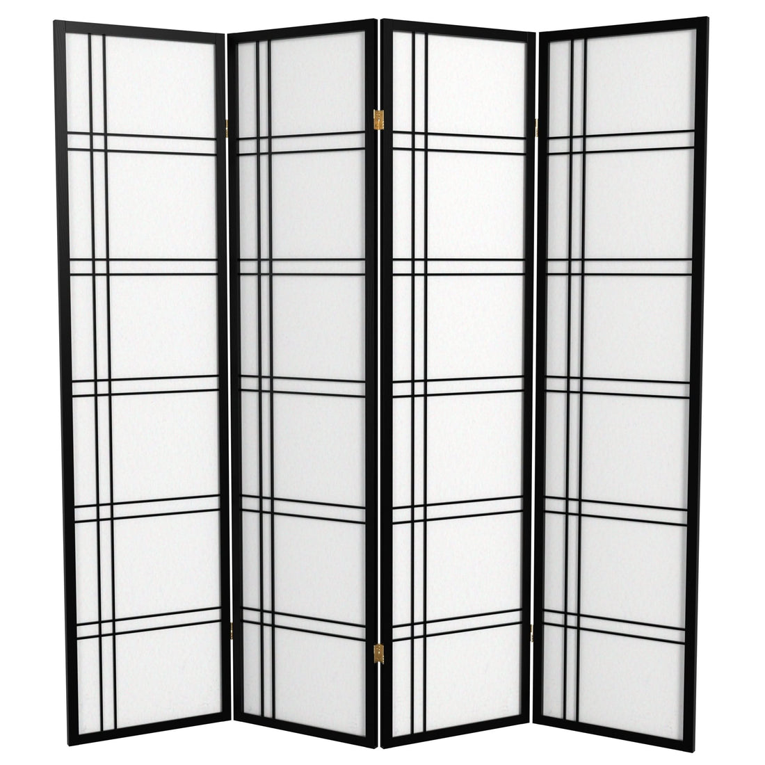 6 ft. Tall Double Cross Shoji Screen