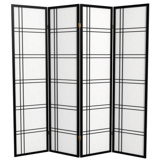  6 ft. Tall Double Cross Shoji Screen 