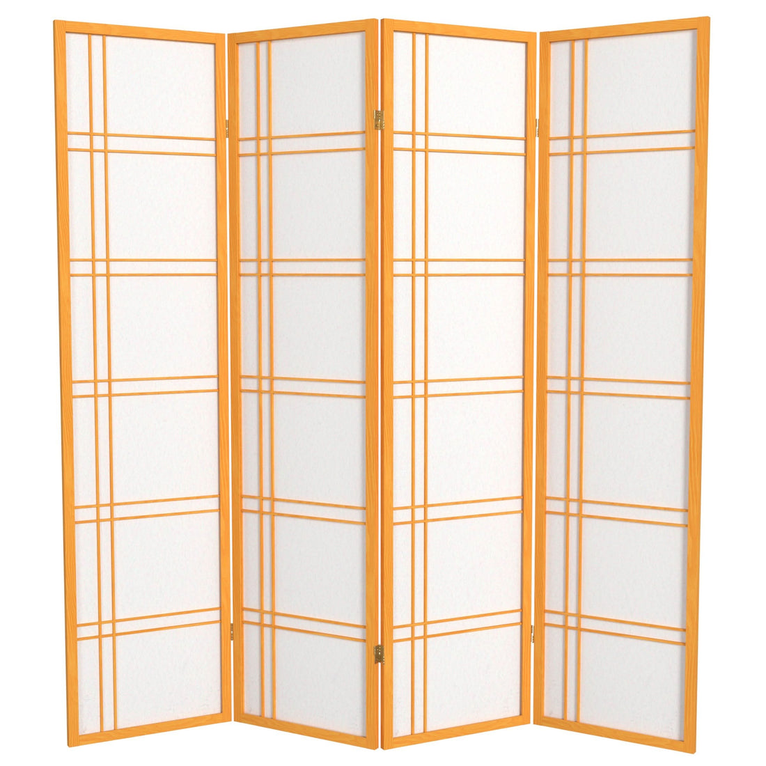 6 ft. Tall Double Cross Shoji Screen