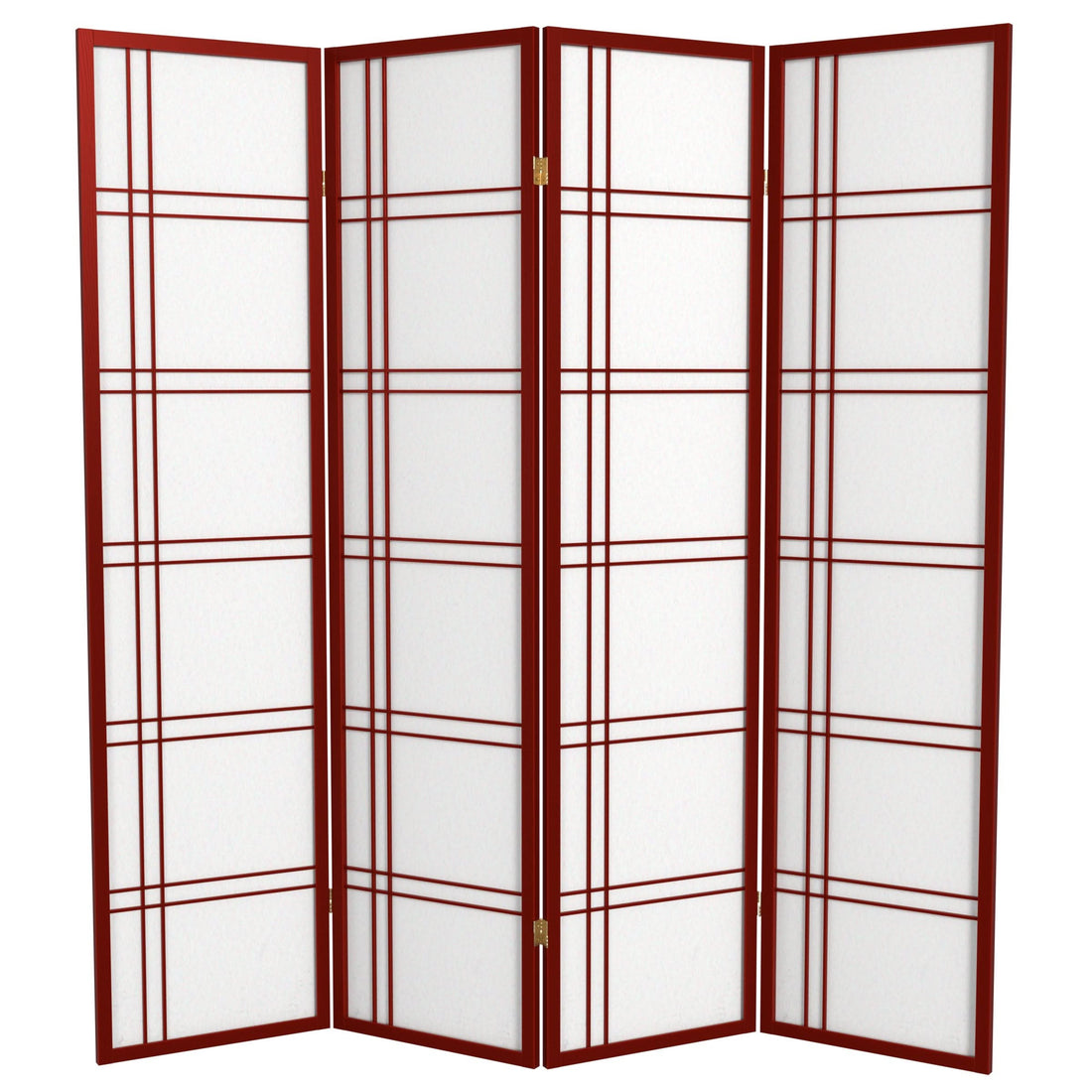 6 ft. Tall Double Cross Shoji Screen