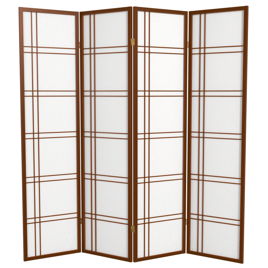 6 ft. Tall Double Cross Shoji Screen