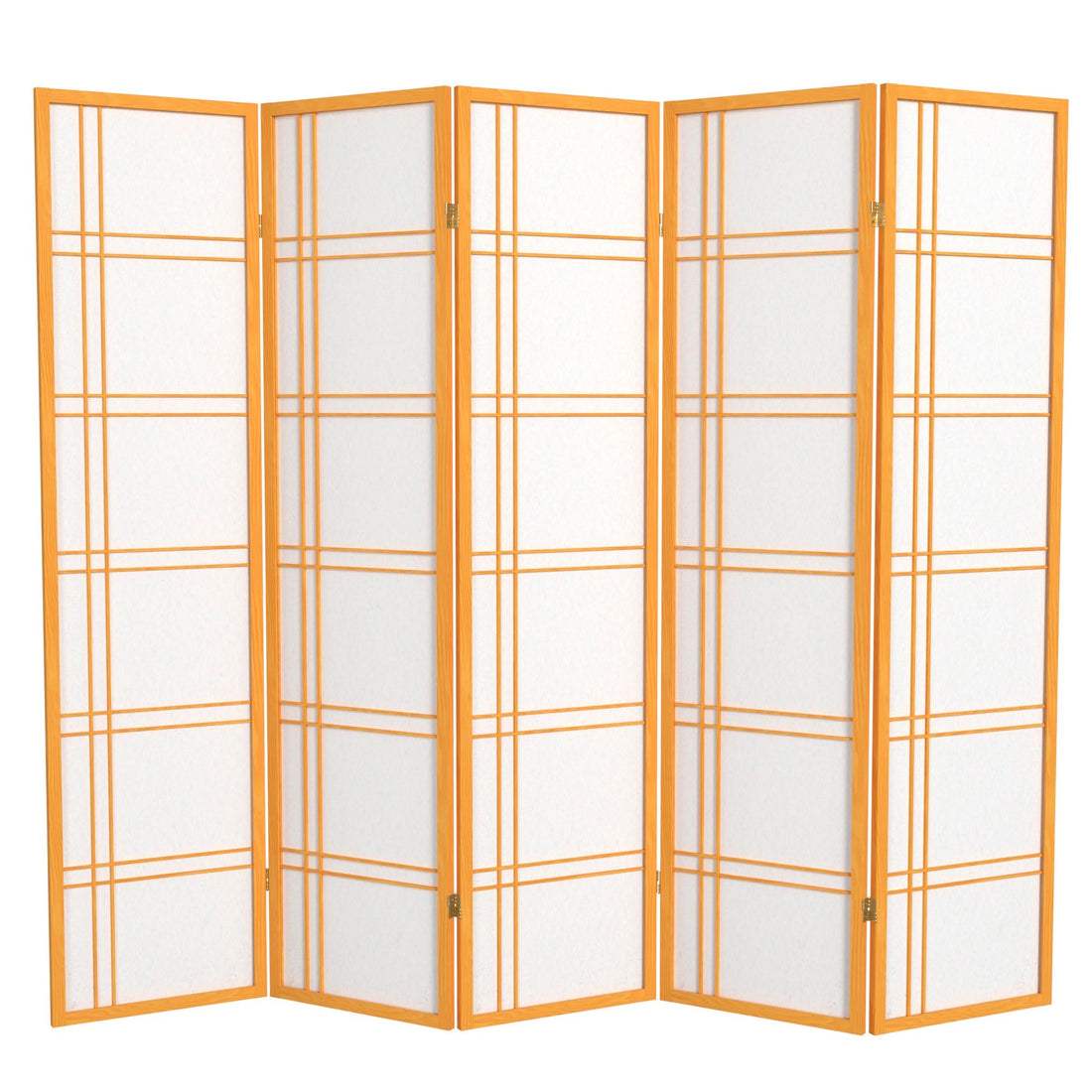 6 ft. Tall Double Cross Shoji Screen