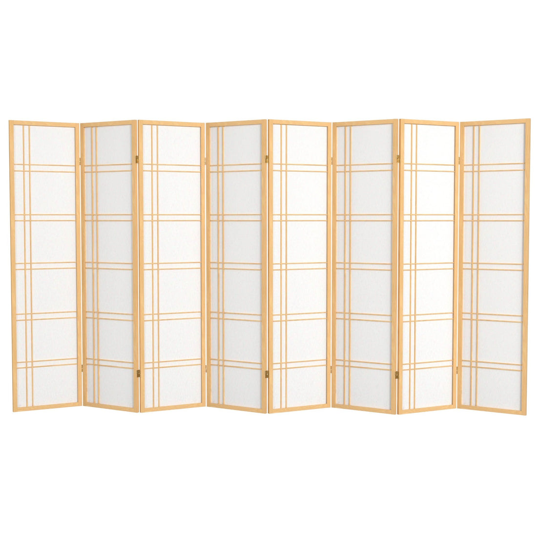 6 ft. Tall Double Cross Shoji Screen