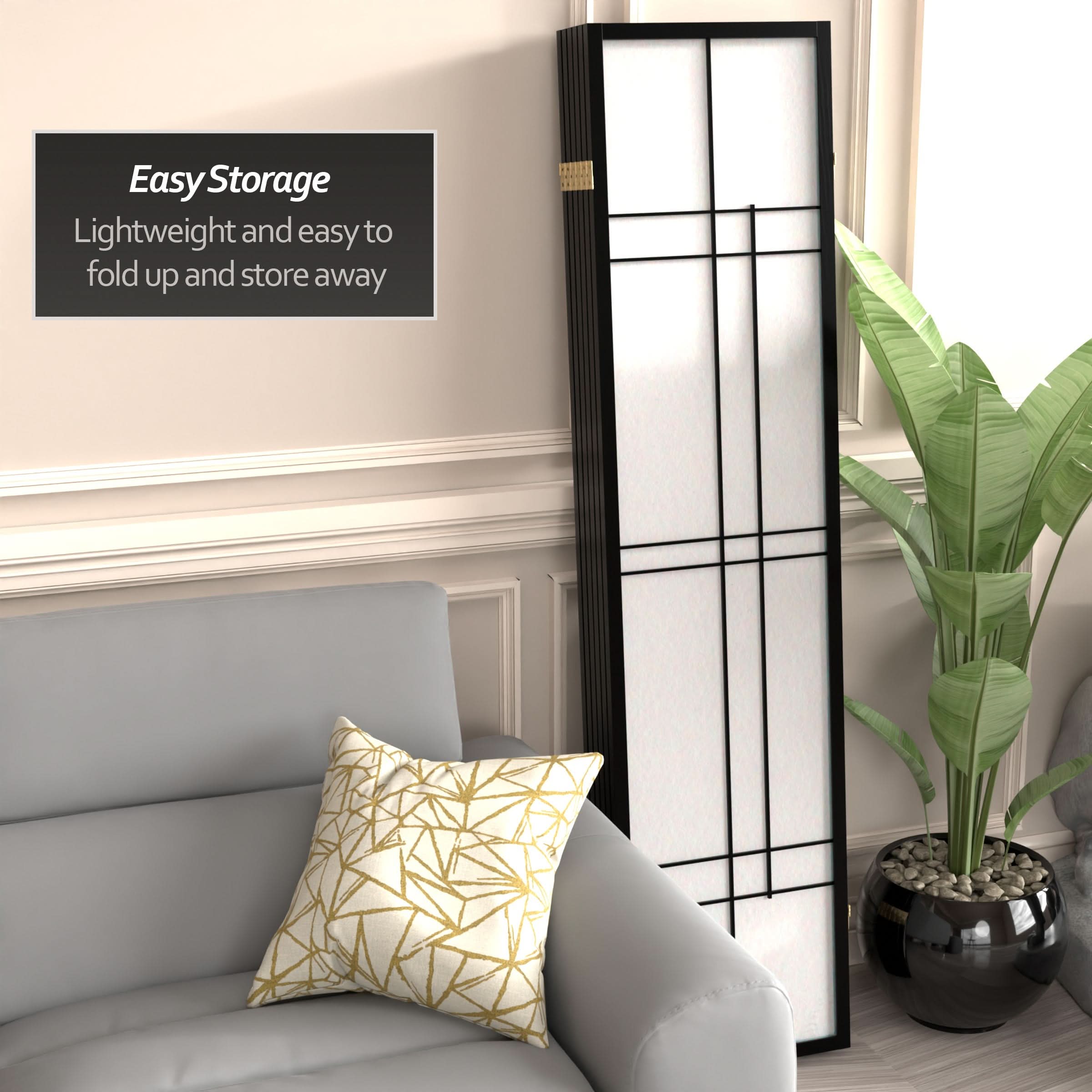 6 ft. Tall Etudes Shoji Screen