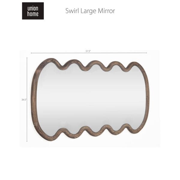 Swirl Large Wall Mirror