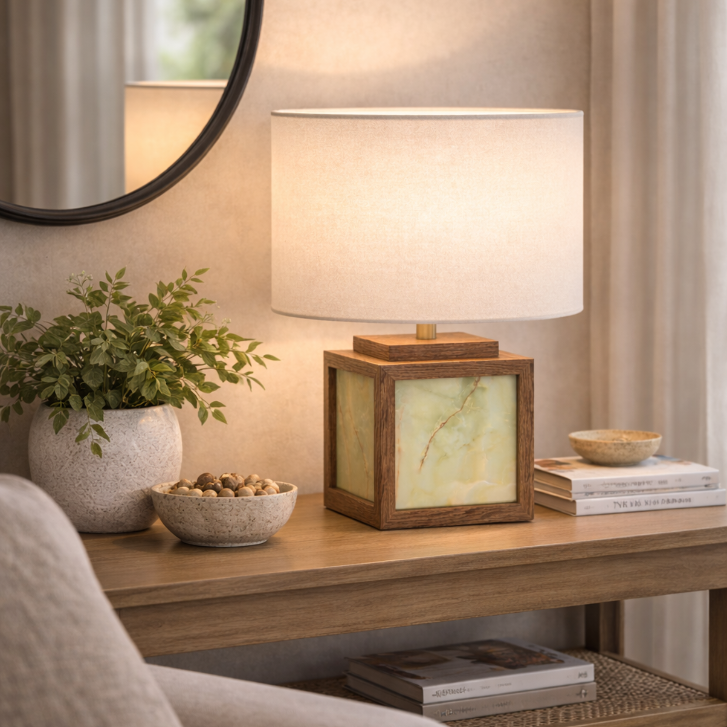 Terri Marble Table Lamp