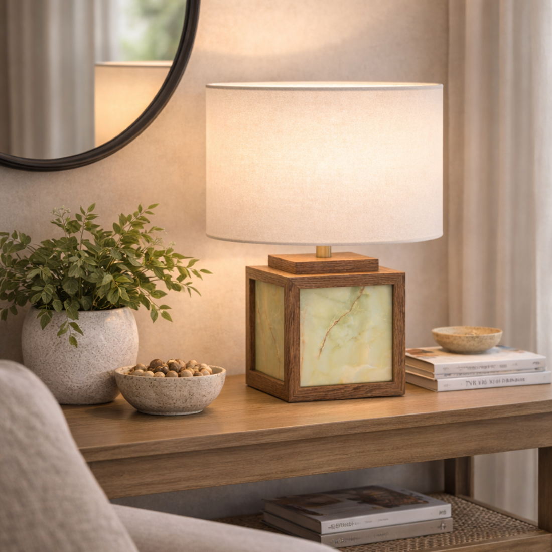 Terri Marble Table Lamp