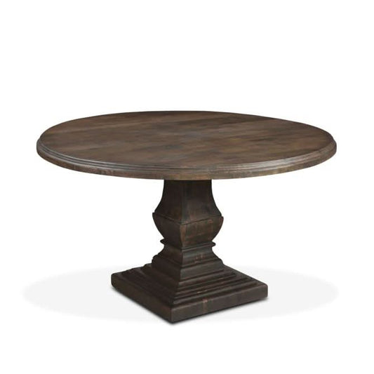 Toulon 48" Weathered Mango Round Dining Table - Home Trends & Design
