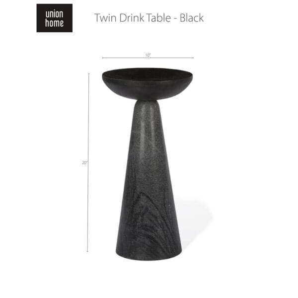 Twin Drink Table