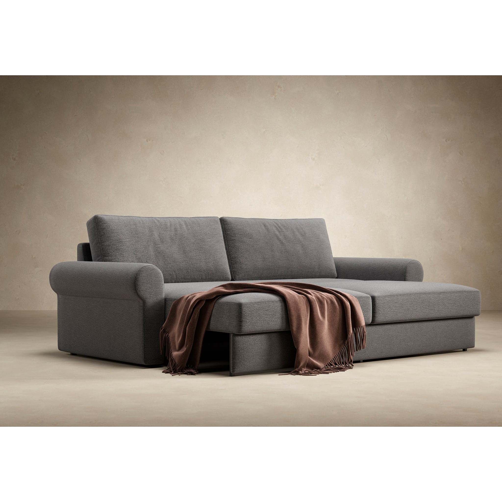 Vilander Sofa Bed With Roll Arms