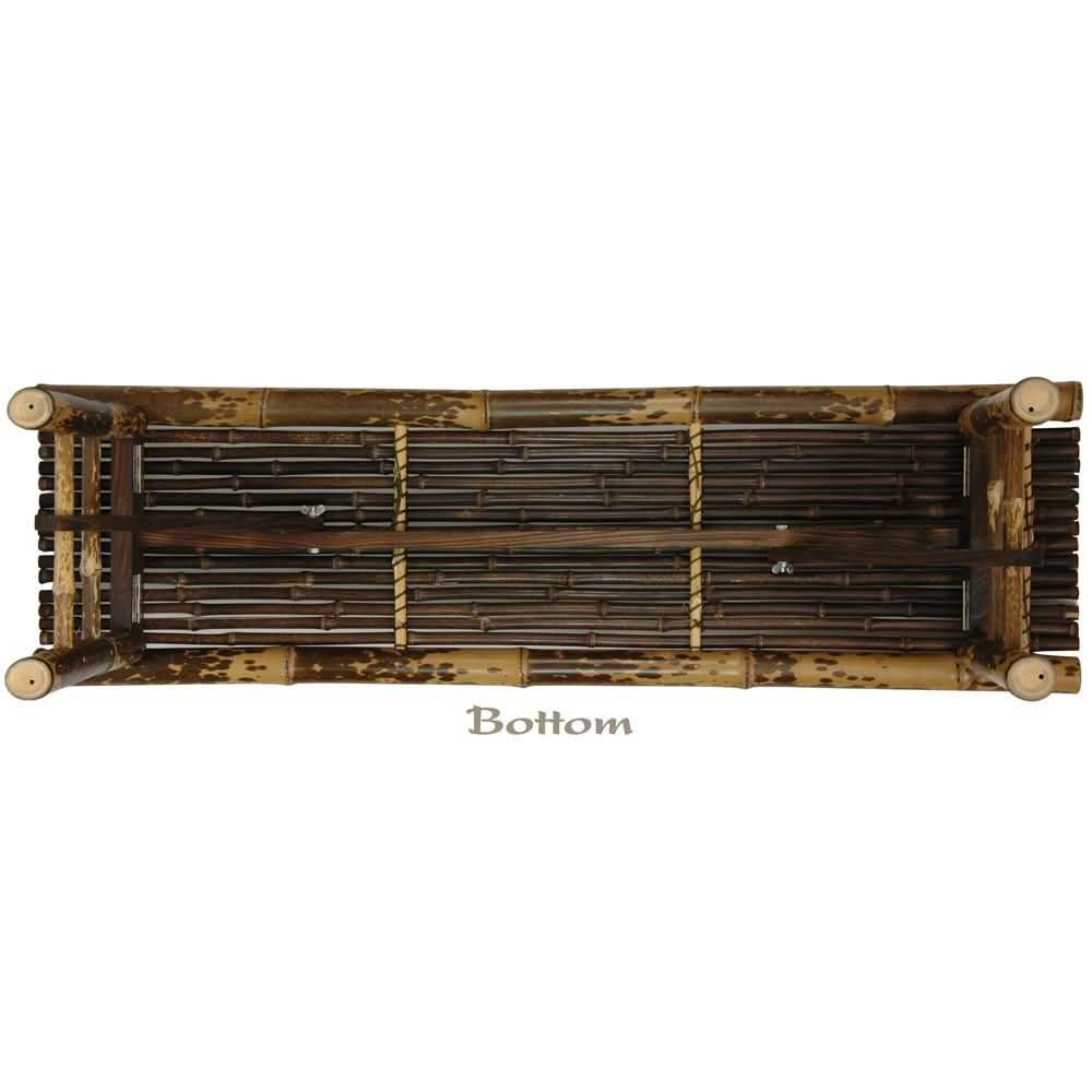 Japanese Bamboo Folding Bench