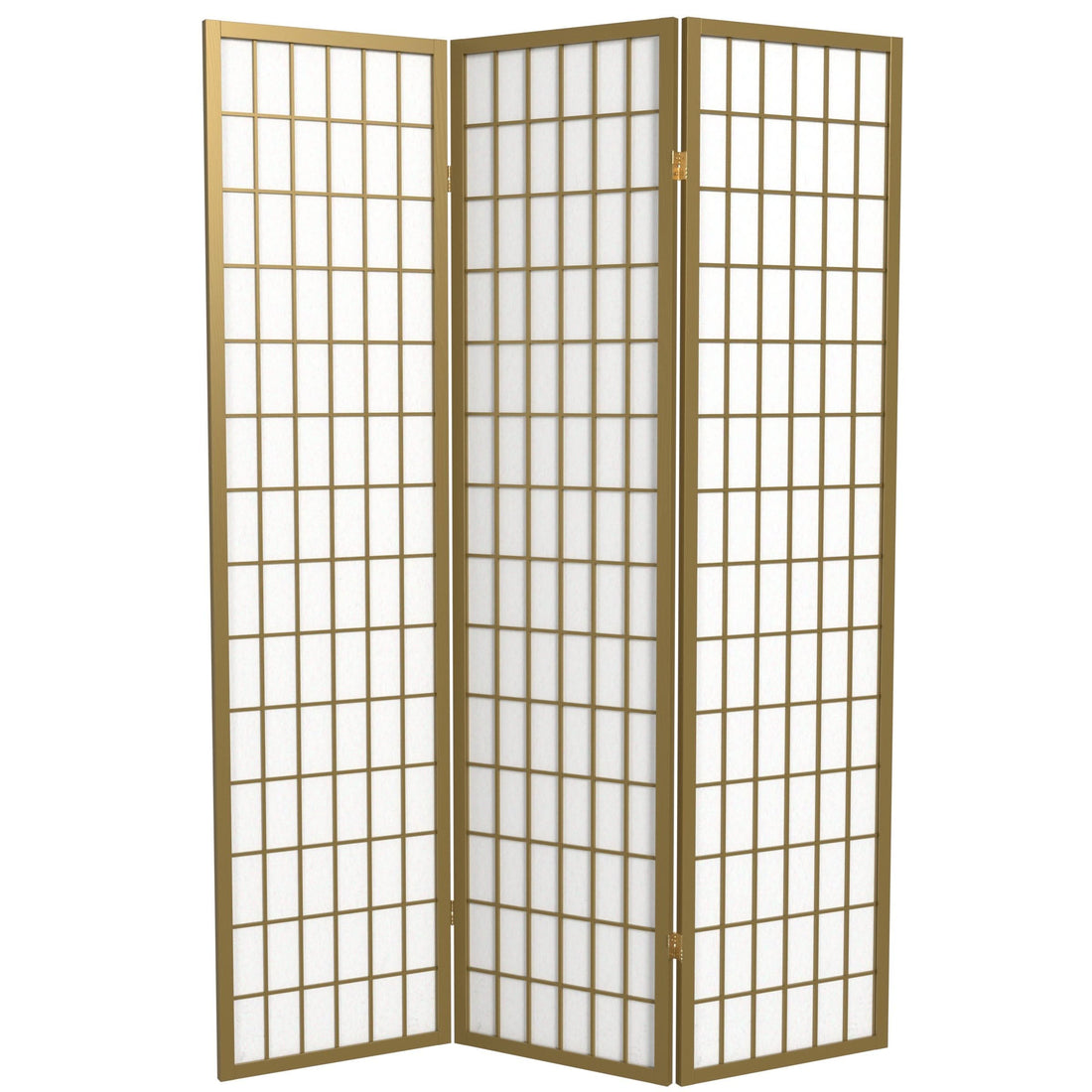 6 ft. Tall Window Pane Shoji Screen