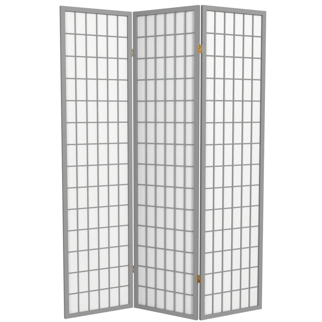 6 ft. Tall Window Pane Shoji Screen