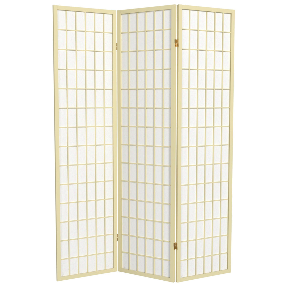 6 ft. Tall Window Pane Shoji Screen