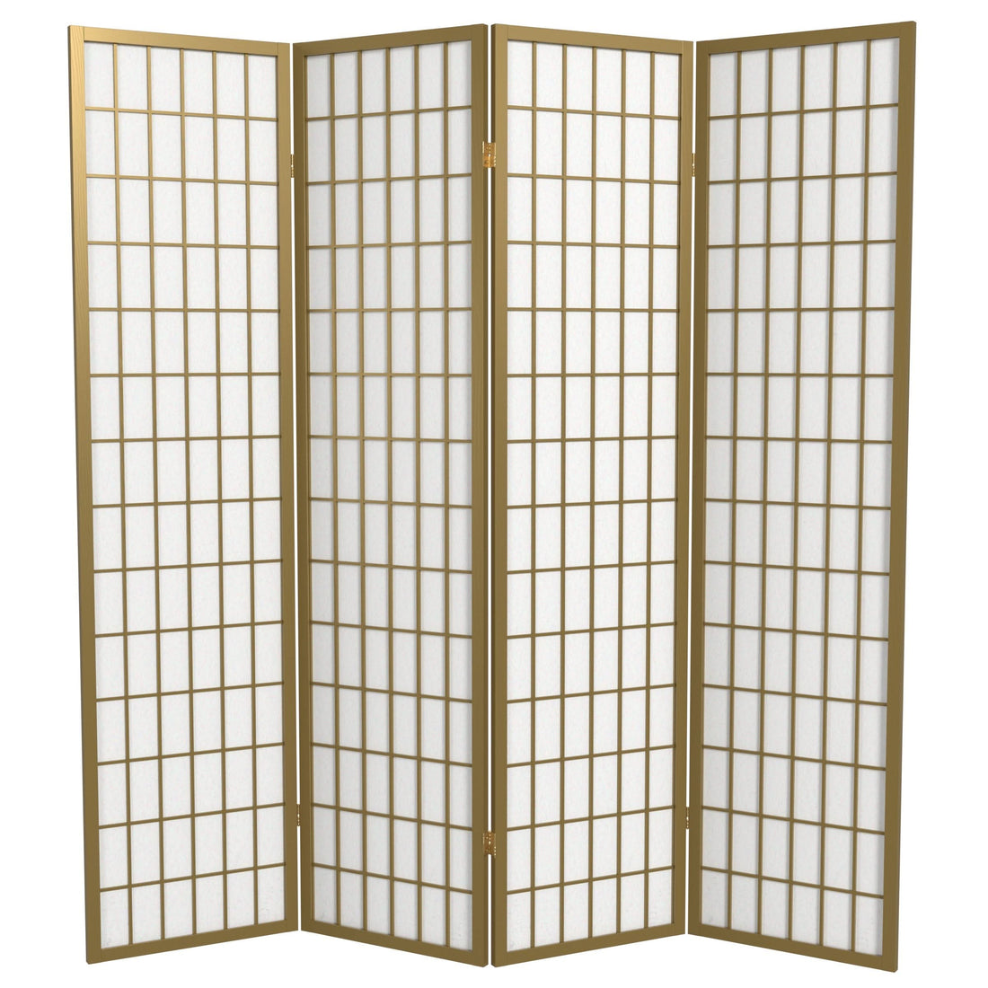 6 ft. Tall Window Pane Shoji Screen