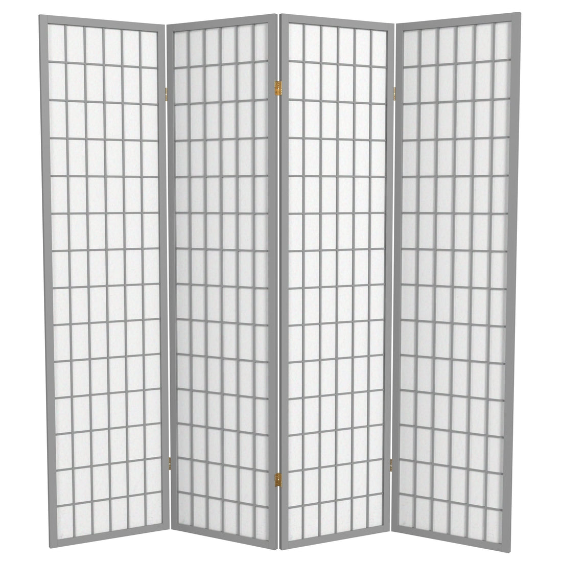 6 ft. Tall Window Pane Shoji Screen